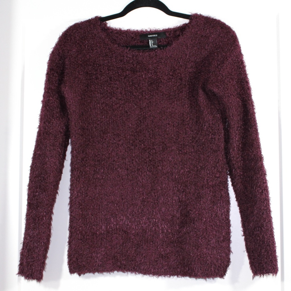Forever 21 fuzzy sweater